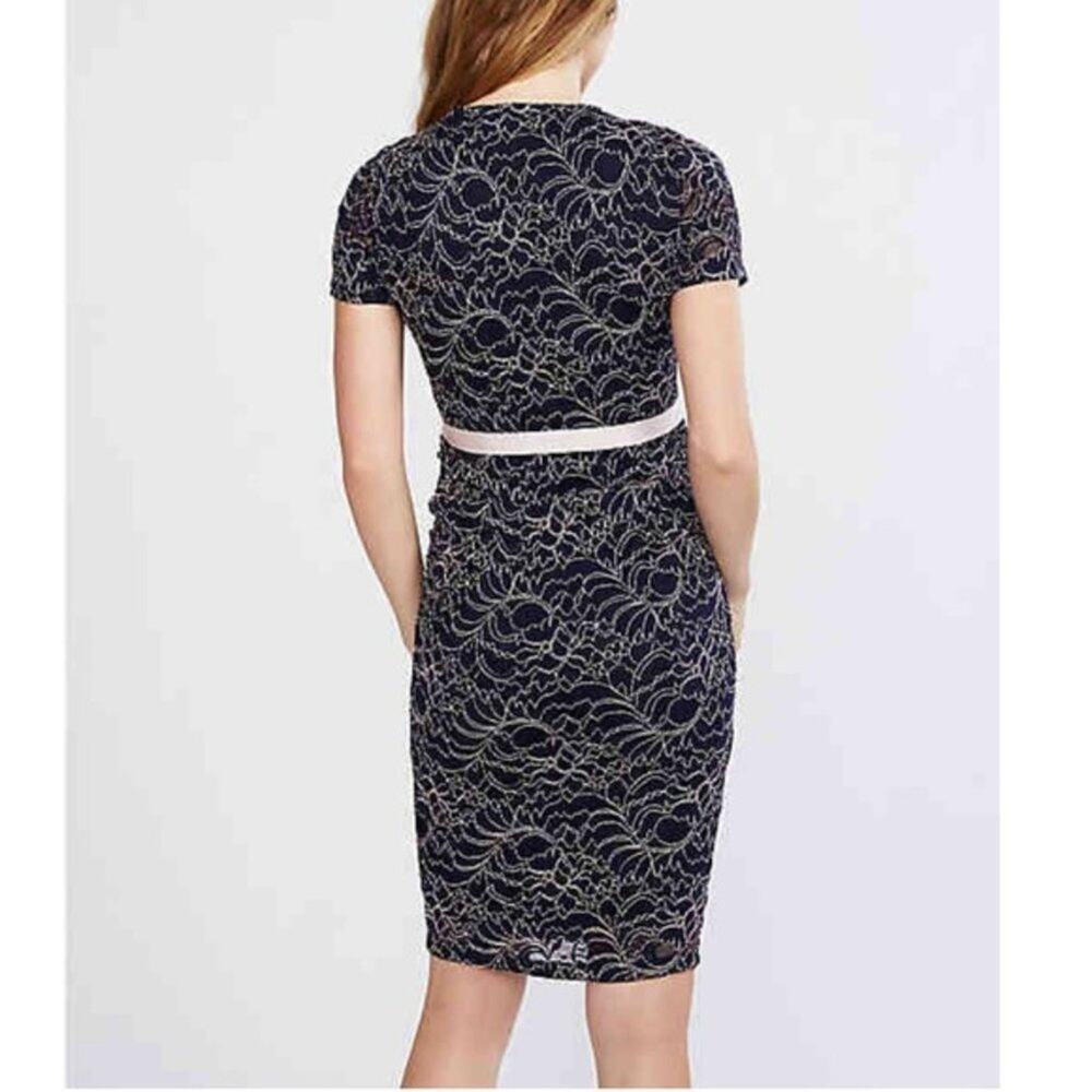 Motherhood Gender Reveal Embroidered Short Sleeve Dress Small - Picture 3 of 12